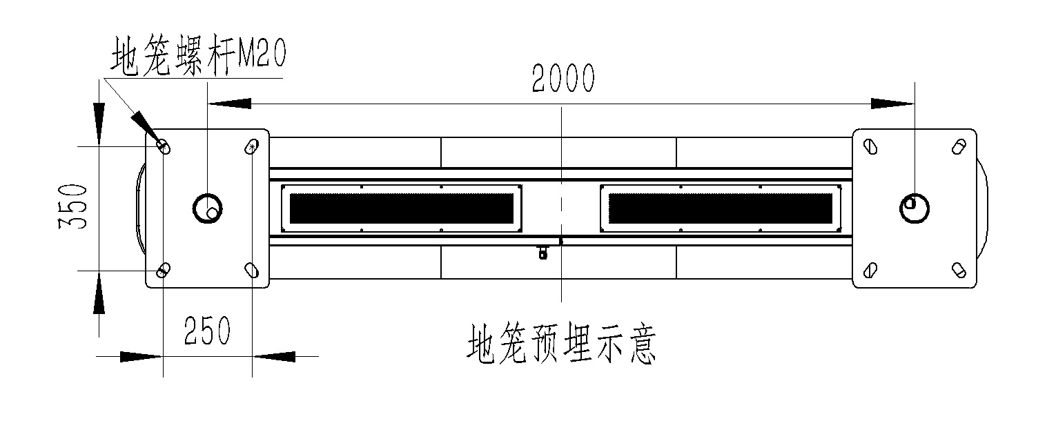 負(fù)氧離子監(jiān)測(cè)站地籠尺寸圖